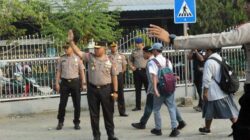 Kapolda PT Atur Lalu lintas Pemibina Upacara