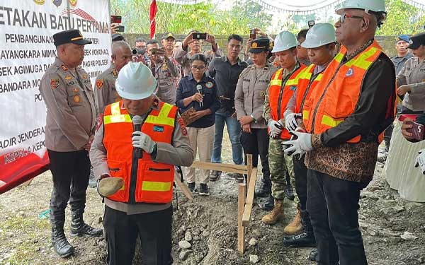 Kapolda PT Bangun Fas Kepolisian di Mimika