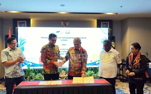 Kejati Papua Barat Sepakat Kawal Operasional GAG Nikel, Gubernur PBD Sambut Positif 2 Kejati PB GAG Nikel Sepakat Kerjasama Kawal Ops