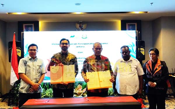 Kejati Papua Barat Sepakat Kawal Operasional GAG Nikel, Gubernur PBD Sambut Positif
