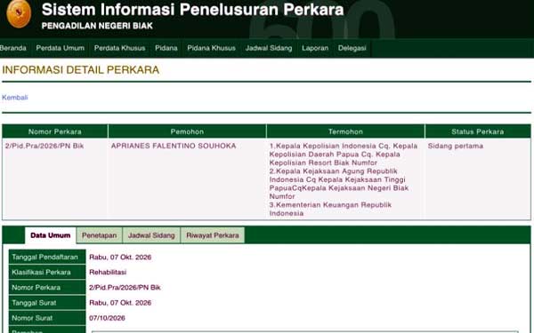 LBH KYADAWUN Biak Prapid Polisi n JPU