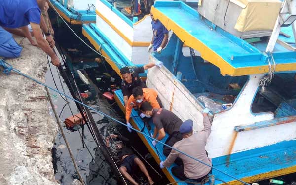 Mayat Perempuan Terapung di Dermaga Perikanan Sorong