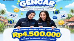 PNM GENCAR Tawarkan Insentif Referral hingga 4,5 Juta, Ajak Warga Cari AO Mekaar