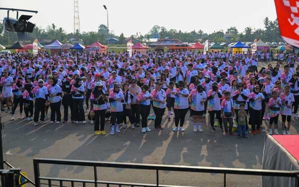 Usung “Ko Harus Sehat”, Colour Run Papua Tengah 2026 Kampanyekan Cegah TBC