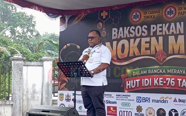 Pemkab Mimika Dukung IDI Dekatkan Pelayanan Kesehatan ke Masyarakat