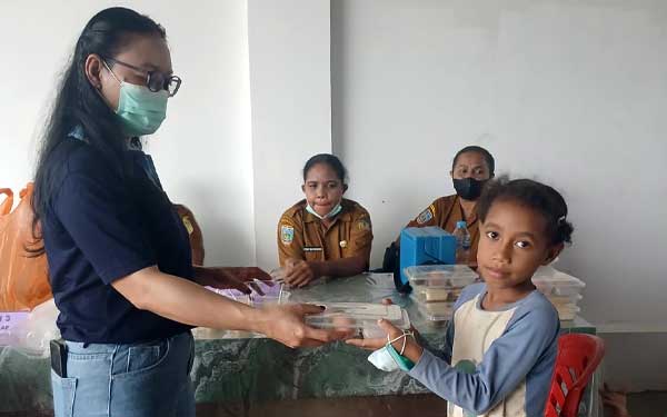 Pokja IV PKK Mimika Lay Posyandu Puskesmas Pasar Sentral2