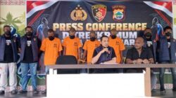 Polda PB Kembali Ungkap Kasus Curanmor, 5 Terduga Maling Motor Jadi Tersangka