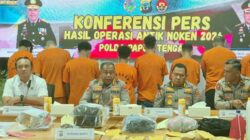 Polda Papua Tengah Ungkap 9 Kasus Narkotika: 13 Tersangka-BB Sabu hingga Miras Lokal