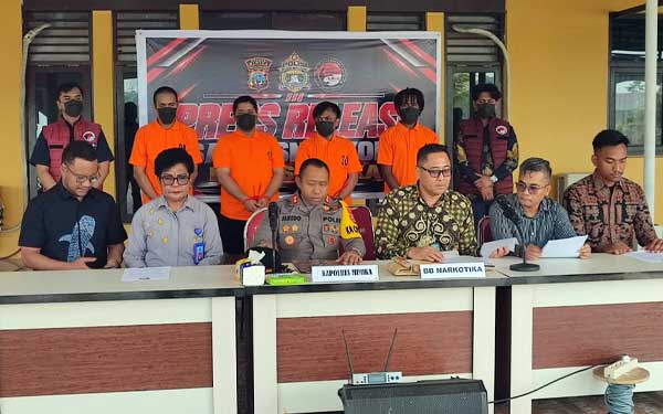 Polres Mimika Musnahkan Barang Bukti Narkotika, Begini Detail Perkaranya