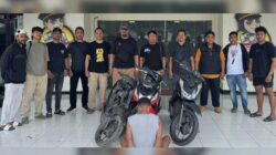 Ungkap Kasus Curanmor, Polresta Sorkot Ringkus Residivis : Tiga Motor Disita