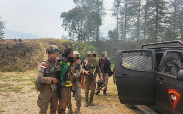 Satgas ODC Berhasil Tangkap DPO Pembakar Camp PT. Unggul 2021