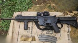 Satgas TNI Habema Amankan Senjata Caracal