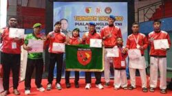 Taekwondo Kodam Pattimura Bersinar di Piala Panglima TNI, Raih 11 Medali