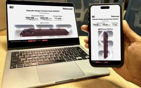 Telkomsel Tawarkan Bundling Halo dan SIMPATI untuk iPhone 18 Pro Series