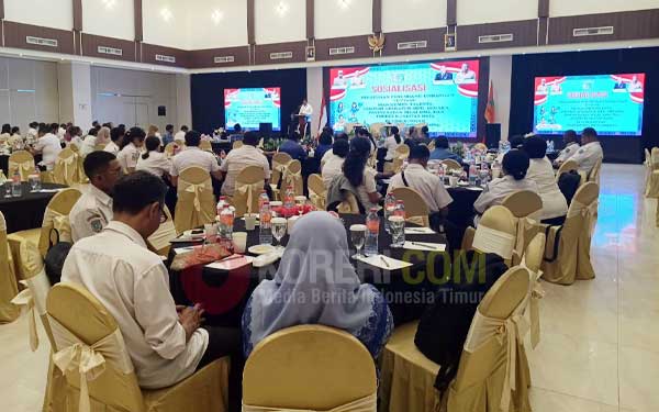 Wali Kota Sorong Ingatkan Jajarannya Disiplinkan Budaya Kerja Profesional