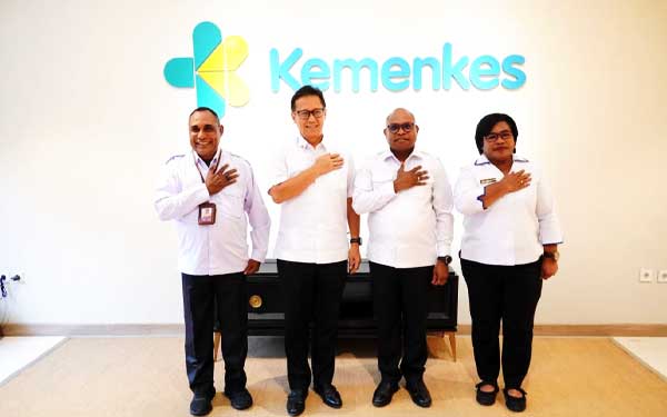 Walkot Sorong Menkes RI Audiensi2