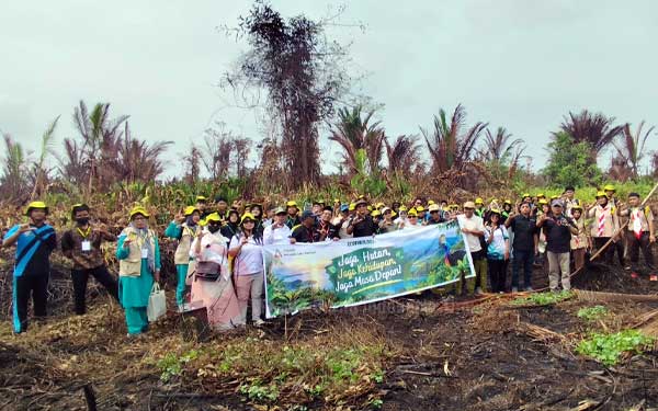 Antisipasi Karhutla di PBD, YBSH Edukasi Pelajar Cinta Lingkungan