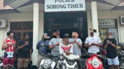 Operasi Pekat II Dofior:  Polsek Sorong Timur Amankan Pelaku Curanmor